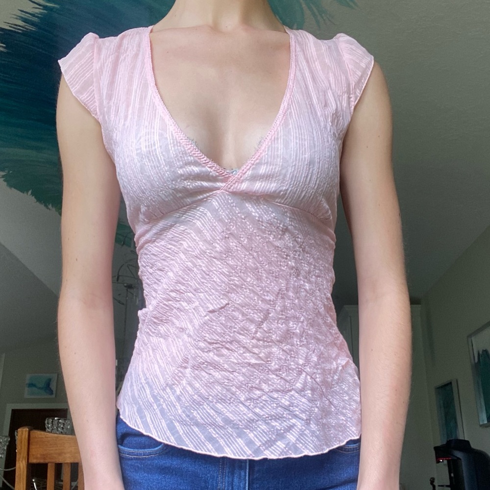 pink cute top